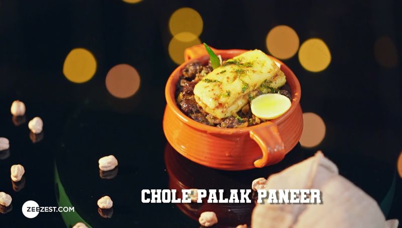 Chole Palak Paneer